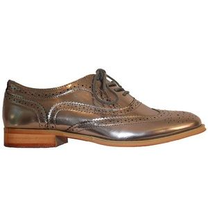 Reposh Pewter Wing tip Oxfords
